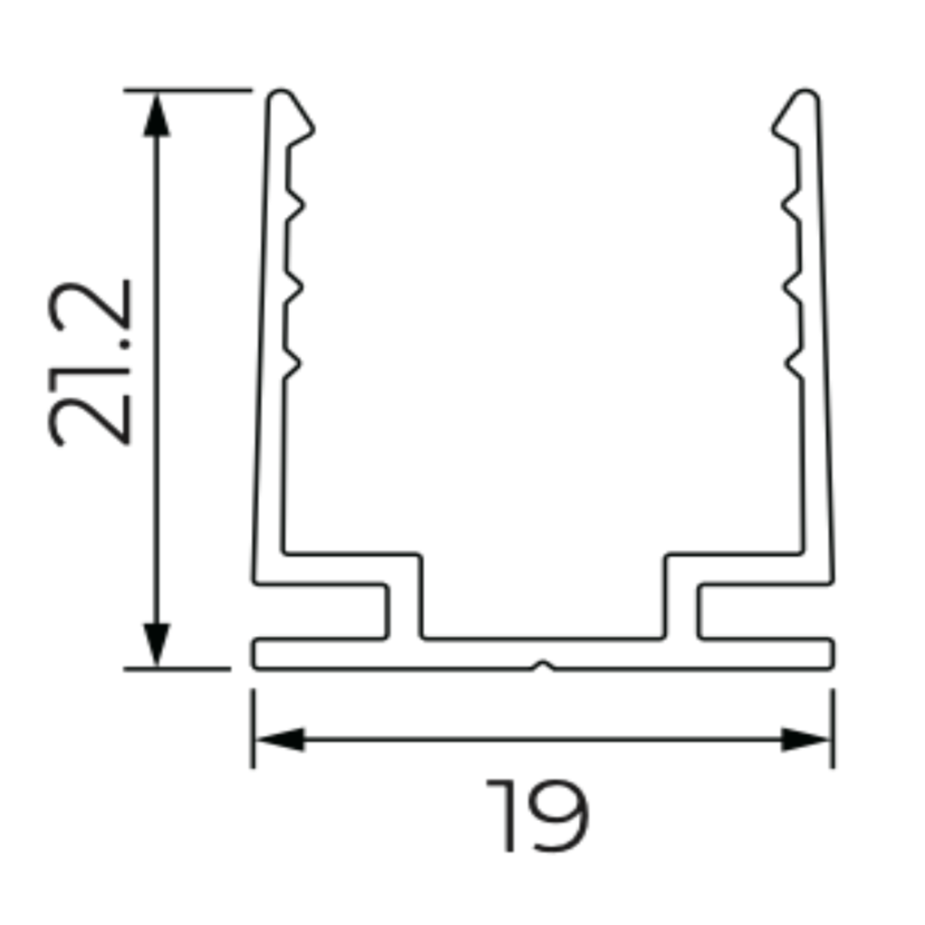 Signature Aluminium Profile 10x10